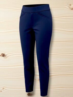 Spanx The Perfect Pant Back Seam Skinny Navy XS‎